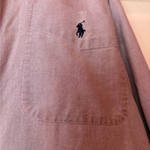 Ralph Lauren Men's Lavender Button Down Shirt - Picture 3 of 5